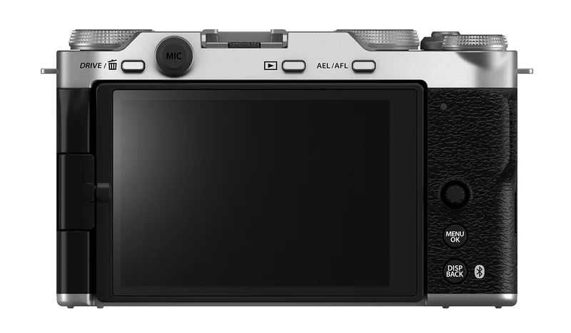 fujifilm x-m5 back view