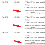 Fuji November 2024 firmware update for xh2s, xh2, Gfx100 II.png