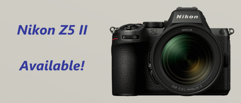 The Nikon Z5 II started shipping