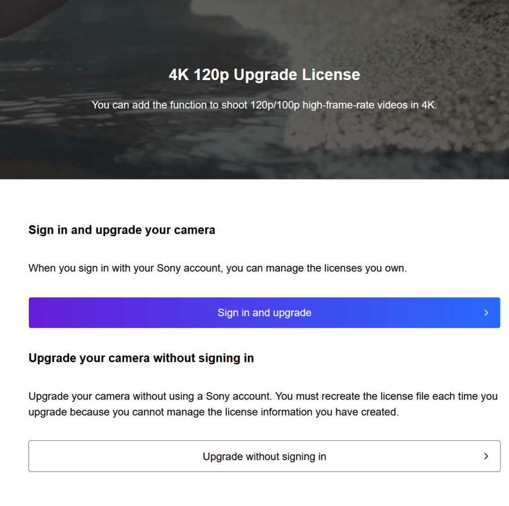 Sony Cloud Creators Membership login