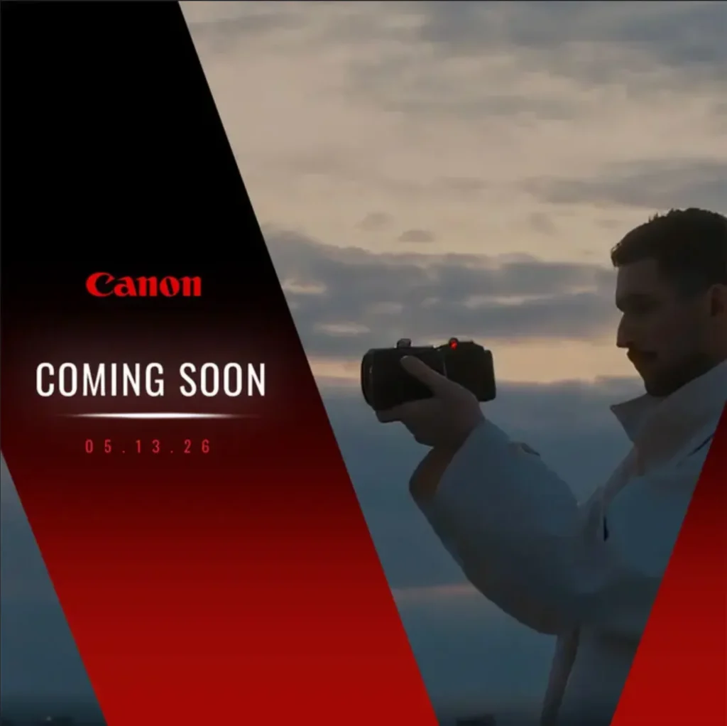 Canon EOS R6V coming soon teaser_