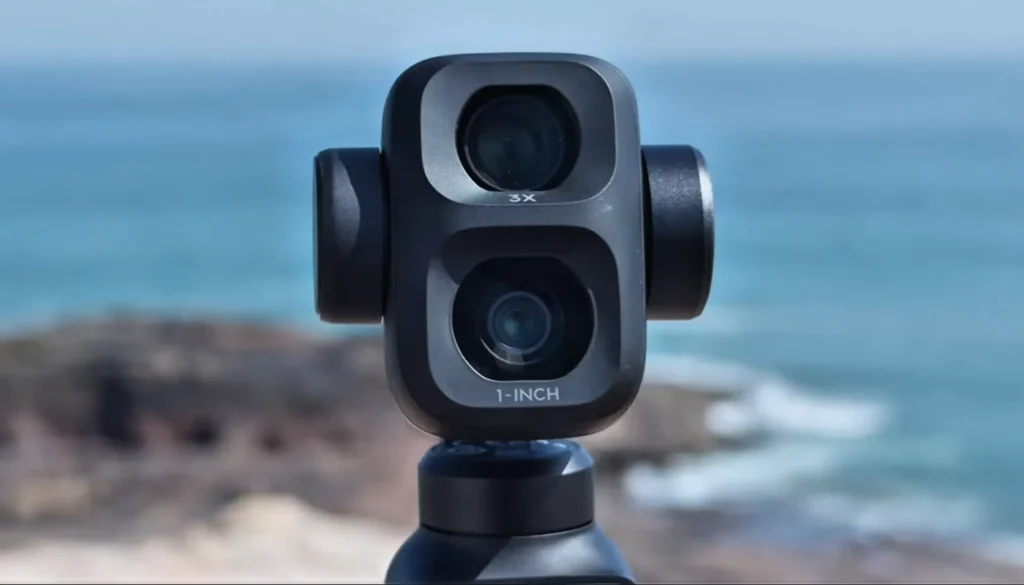 Dji Osmo Pocket 4P 1 inch sensor and telephoto lens