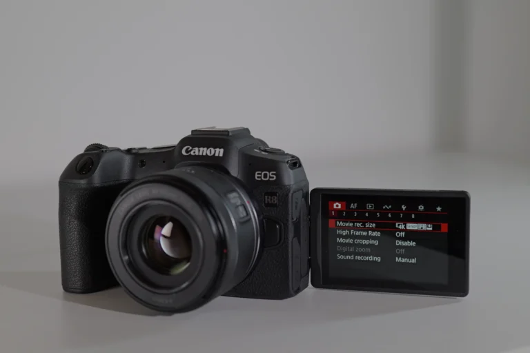 Canon EOS R8 content creator camera