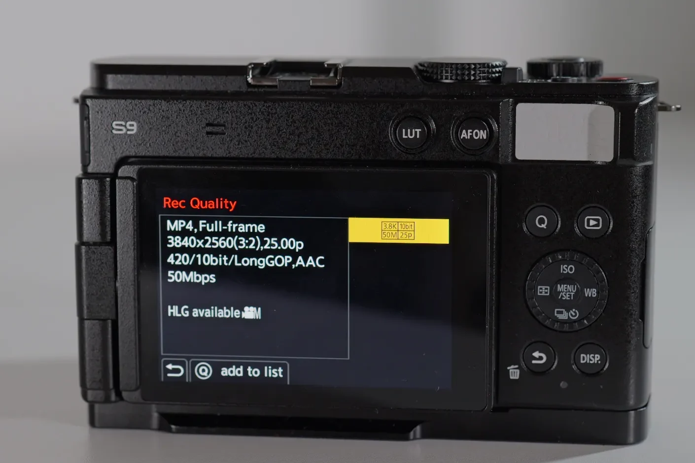 lumix s9 bak buttons gz reviews edited